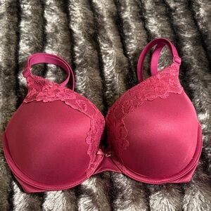 Victoria's Secret Lace Bra in Rich Burgundy/Red Wine